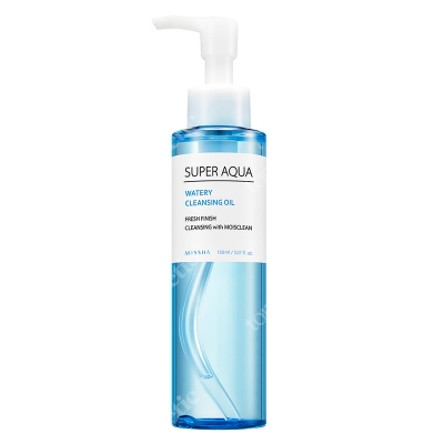 Missha Super Aqua Watery Cleansing Oil Lekki, delikatny olejek oczyszczający 150 ml