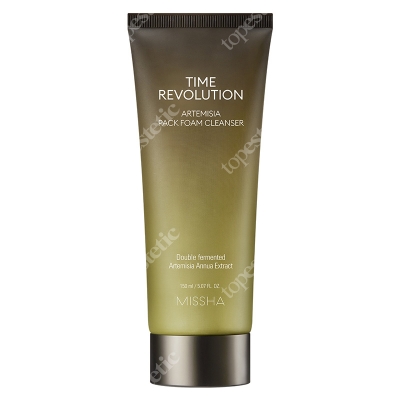 Missha Time Revolution Artemisia Pack Foam Cleanser Wzmacniająco-nawilżająca pianka na bazie ekstraktu z bylicy rocznej 150 ml