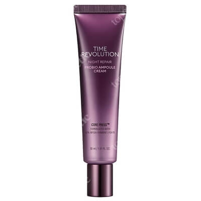 Missha Time Revolution Night Repair Probio Ampoule Cream Intensywnie nawilżający krem na bazie 50% sfermentowanego lizatu Bifida 30 ml