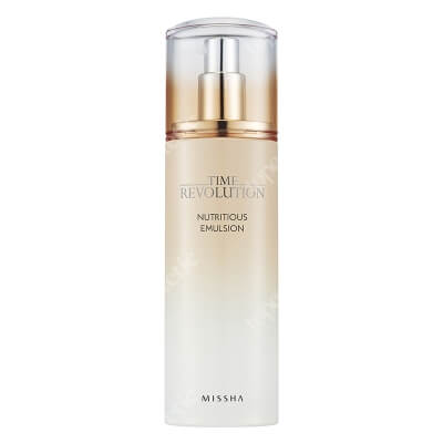 Missha Time Revolution Nutritious Emulsion Nawilżająca emulsja na bazie czarnej soczewicy 130 ml
