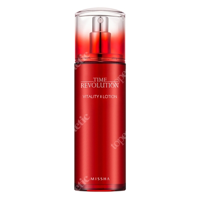 Missha Time Revolution Vitality Lotion Rewitalizujący lotion wygładza skórę oraz silnie ujędrnia 130 ml