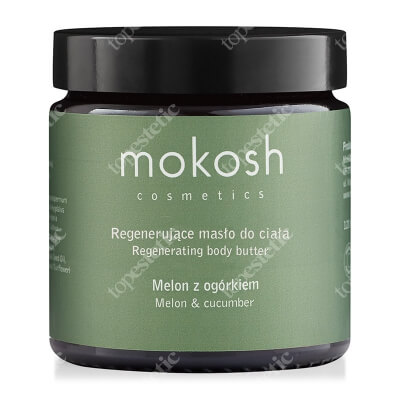 Mokosh Body Butter Melon & Cucumber Regenerujące masło do ciała - Melon z ogórkiem 120 ml