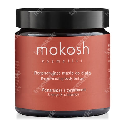 Mokosh Body Butter Orange & Cinnamon Regenerujące masło do ciała - Pomarańcza z cynamonem 120 ml