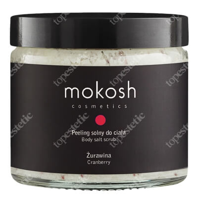 Mokosh Body Salt Scrub Cranberry Peeling solny do ciała żurawina 300 g
