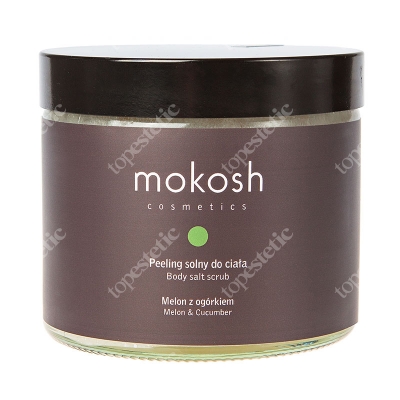 Mokosh Body Salt Scrub Melon & Cucumber Peeling solny do ciała - Melon z ogórkiem 300 g