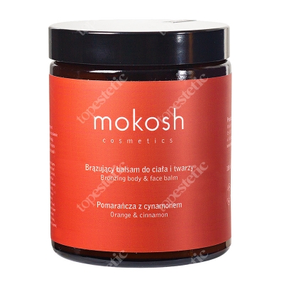 Mokosh Bronzing Body & Face Balm Orange & Cinnamon Brązujący balsam do ciała i twarzy - Pomarańcza z cynamonem 180 ml