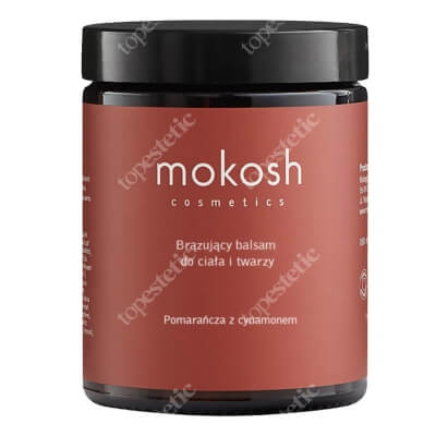 Mokosh Bronzing Body & Face Balm Orange & Cinnamon Brązujący balsam do ciała i twarzy - Pomarańcza z cynamonem 180 ml