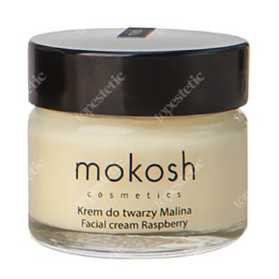 Mokosh Facial Cream Raspberry MINI Regenerujący krem do twarzy - Malina 15 ml