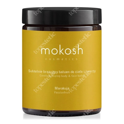 Mokosh Gentle Bronzing Body & Face Balm Passionfruit Subtelnie brązujący balsam do ciała i twarzy - Marakuja 180ml