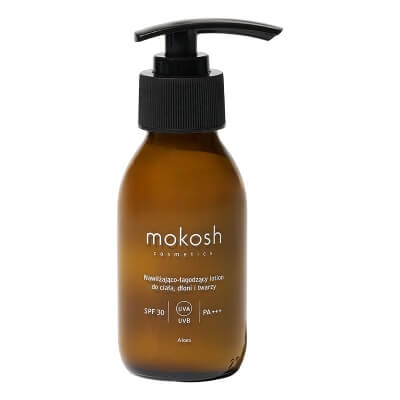 Mokosh Hydrating and Soothing Lotion for Body, Hand and Face SPF 30/PA+++ Nawilżająco-łagodzący lotion do ciała, dłoni i twarzy 