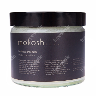 Mokosh Icon Peeling Solny Do Ciała Peeling - Wanilia z tymiankiem 300 g