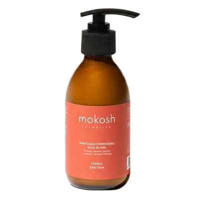 Mokosh Moisturizing and Glow Body Lotion - Hibiscus Nawilżająco-rozświetlający lotion do ciała Hibiskus 180 ml