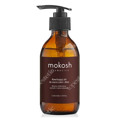 Mokosh Moisturizing Body and Hands Wash Chocolate and Cherry Nawilżający żel do mycia ciała i dłoni 200 ml
