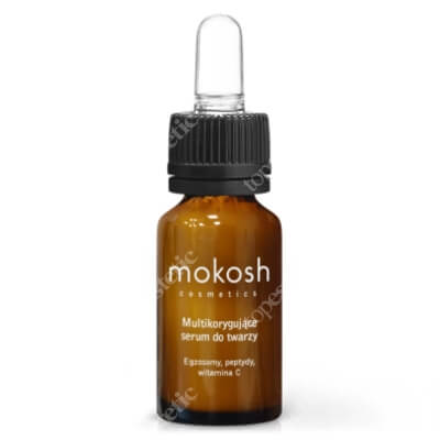 Mokosh Multikorygujące Serum do Twarzy Egzosomy, peptydy, witamina C 12 ml