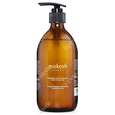 Mokosh Moisturising Body Wash Sandalwood & Amber Nawilżający żel do mycia ciała - Drzewo sandałowe z bursztynem 500 g