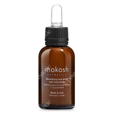 Mokosh Normalizing Face Serum with Niacinamide Nettle & Mint Normalizujące serum do twarzy z niacynamidem - Pokrzywa z miętą 30 ml