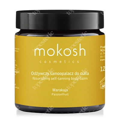 Mokosh Nourishing Self-Tanning Body Balm Passionfruit Odżywczy samoopalacz do ciała - Marakuja 120 ml