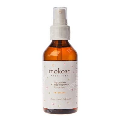 Mokosh Olej arganowy dla dzieci i niemowląt Hipoalergiczny, certyfikowany surowiec organiczny, kosmetyczny 100 ml