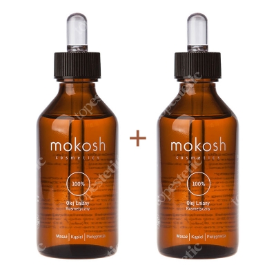Mokosh Olej Lniany x 2 ZESTAW Olej lniany 2x100 ml
