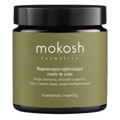 Mokosh Regenerating and Firming Body Butter Cardamom with Vanilla Regenerująco-ujędrniające masło do ciała Kardamon z Wanilią 120 ml