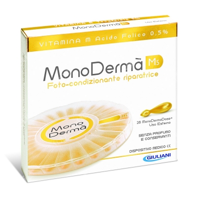 MonoDerma MonoDerma M5 Zawiera kwas foliowy w stężeniu 0,5% - 28 kaps.