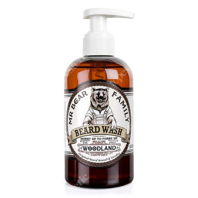 Mr Bear Family Beard Wash Woodland Szampon do brody 250 ml