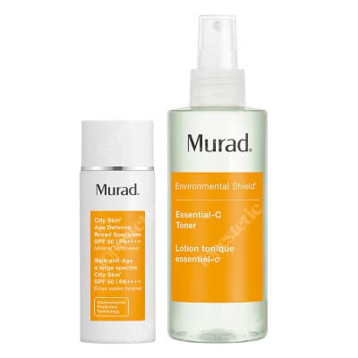 Murad Environmental Shield Set ZESTAW Tonik do twarzy 180 ml + Ochronny krem miejski 50 ml