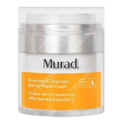 Murad Essential-C Overnight Barrier Repair Cream Rozjaśniający krem na noc 50 ml