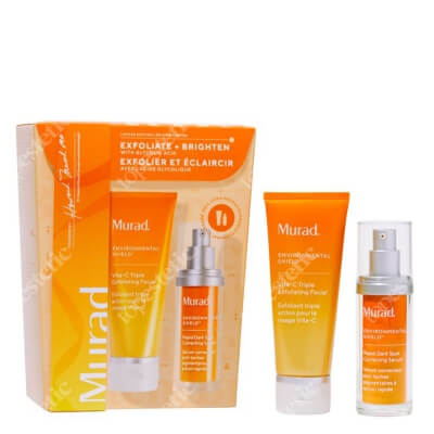 Murad Exfoliating And Brighten ZESTAW Serum 30 ml + Kuracja złuszczająca 80 ml