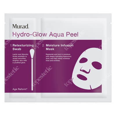 Murad Hydro Glow Aqua Peel Nawilżająca maska w płachcie 4 szt