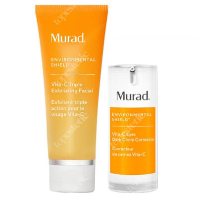 Murad Vita C Value Set ZESTAW Kuracja złuszczająca 80 ml + Serum pod oczy 15 ml