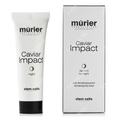 Murier Caviar Impact by Night Krem z kawiorem bogaty w oligoelementy i wit. E na noc 50 ml