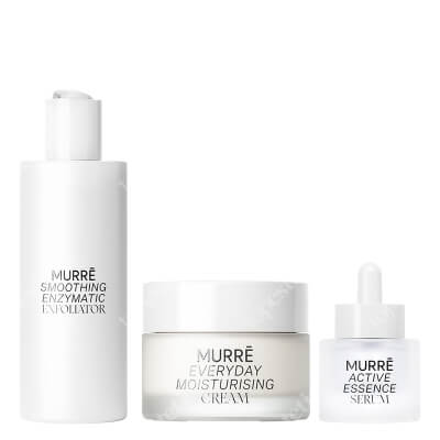 Murre Serum + Cream + Peeling GRATIS ZESTAW Serum 15 ml + Nawilżający krem 50 ml + Peeling enzymatyczny 60 g