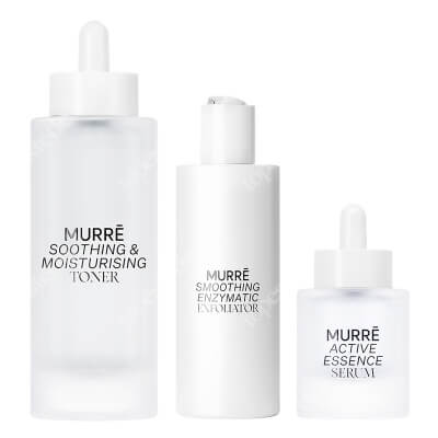 Murre Serum + Toner + Peeling GRATIS ZESTAW Serum 30 ml + Tonik 100 ml + Wygładzający peeling enzymatyczny 60 g