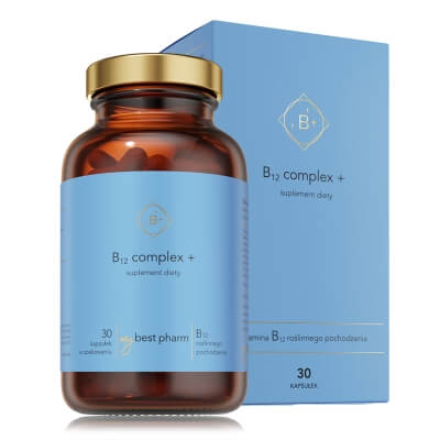 MyBestPharm MyBestB12 Complex + Komplet witamin B 30 kaps