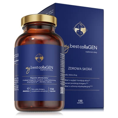 MyBestPharm MyBestCollaGEN Mocne wsparcie kondycji skóry 150 kaps
