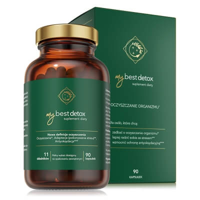 MyBestPharm MyBestDetox Oczyszczenie organizmu 90 kaps