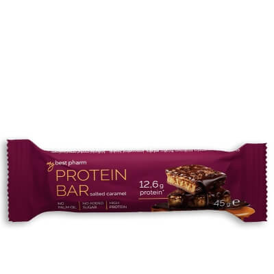 MyBestPharm MyBestProteinBar Słony Karmel 1 szt