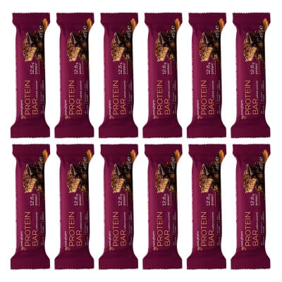 MyBestPharm MyBestProteinBar x 12 ZESTAW Słony Karmel 1 szt x 12