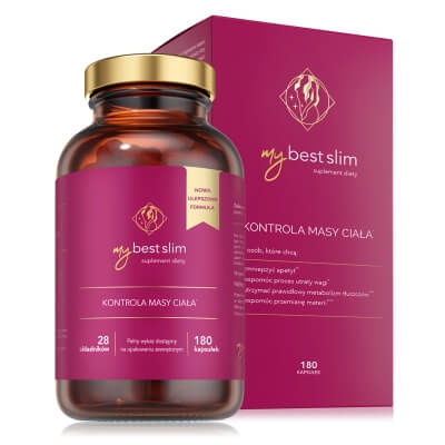 MyBestPharm MyBestSlim Preparat wspierający odchudzanie 180 kaps