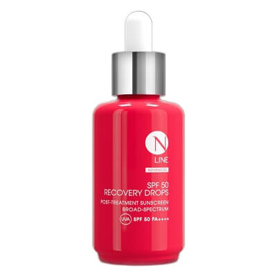 N-line Recovery Drops SPF 50 Serum regenerujące po zabiegach zapewniające wysoką ochronę przeciwsłoneczną 50 ml