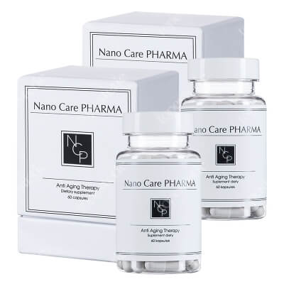 Nano Care Pharma Anti Aging Therapy 1 PLUS 1 GRATIS ZESTAW Terapia przeciwstarzeniowa 60 kaps. x 2