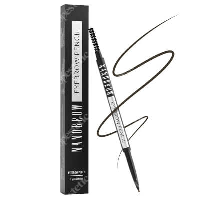 Nanobrow Eyebrow Pencil Kredka do precyzyjnego makijażu brwi (kolor Dark Brown) 1 g