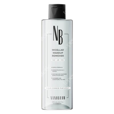 Nanobrow Micellar Makeup Remover Płyn micelarny do demakijażu twarzy i oczu 200 ml