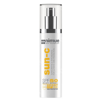 Nimue Sun C Body Spray Sport SPF 50 Spray do ciała z ochroną przeciwsłoneczną 150 ml