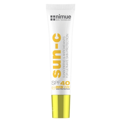 Nimue Sun C Sunscreen Travel SPF 40 Krem przeciwsłoneczny, wersja podróżna 20 ml