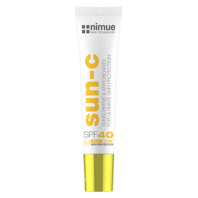 Nimue Sun C Sunscreen Travel SPF 40 Krem przeciwsłoneczny, wersja podróżna 20 ml