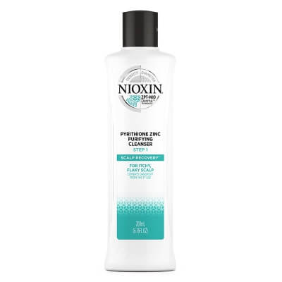 Nioxin Puryfying Cleanser Szampon oczyszczający pirytionianem cynku łagodzącym objawy łupieżu 200 ml