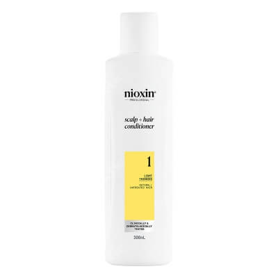 Nioxin System 1 Scalp + Hair Conditioner Odżywka do włosów naturalnych lekko przerzedzonych 300 ml