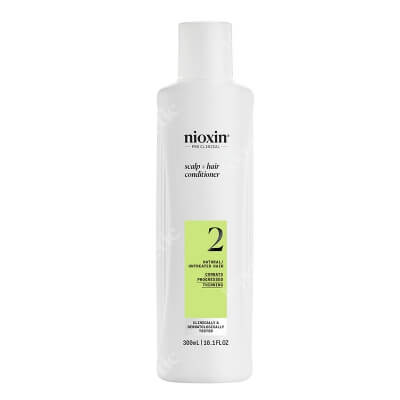 Nioxin System 2 Scalp + Hair Conditioner Odżywka do włosów naturalnych z widocznym przerzedzeniem 300 ml